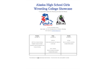 Alaska High School Girls Wrestling Showcase - page 1 of 2